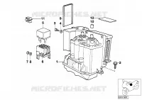 Modulatore di pressione ABS per BMW Motorrad R 1100 RT 96 dal 1994
