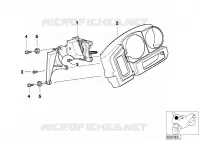 Pezzi montabili di portastrumenti per BMW Motorrad R 1150 GS 00 dal 1998