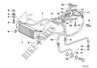 Radiatore dellolio/conduit.radiat.olio per BMW Motorrad R 1100 RT 96 dal 1994