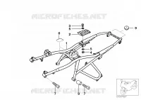 Telaietto reggisella per BMW Motorrad R 850 GS 95 dal 1996