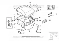 Top Case 35l per BMW Motorrad R 1150 GS 00 dal 1998
