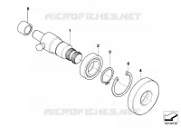 Perno leva del cambio per BMW Motorrad HP2 Enduro dal 2004