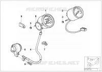 Tachimetro/contagiri per BMW Motorrad R 1150 GS 00 dal 1998