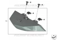 Luce posteriore per BMW Motorrad F 800 GS 13 dal 2011