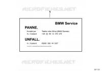 Targhetta di segnalazione per BMW Motorrad R 1100 RT 96 dal 1994