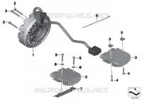 Alternatore / regolatore alternatore per BMW Motorrad R 1200 GS dal 2011