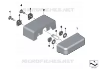 Illuminazione targa per BMW Motorrad F 800 GS 13 dal 2011
