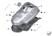 Serbatoio del carburante/pezzi di montag per BMW Motorrad C 600 Sport dal 2011