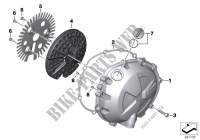 Coperchio della scatola dx per BMW Motorrad S 1000 XR dal 2018