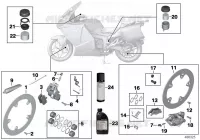 Service freni per BMW Motorrad K 1300 GT dal 2007