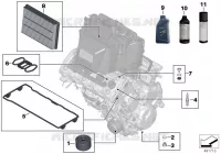 Service olio motore / Ispezione per BMW Motorrad S 1000 RR dal 2015