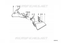 Copertura interno per BMW Motorrad R 1100 RS 93 dal 1992