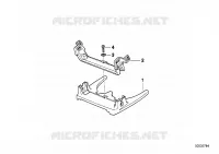 Copertura/mascherina anteriore per BMW Motorrad R 850 GS 95 dal 1996