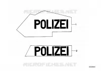 Etichetta gommata per BMW Motorrad K 100 LT dal 1986