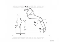 Kit per ulteriore spoiler confortable per BMW Motorrad K 100 LT dal 1986
