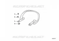 Maniglia di appig.posteriore per BMW Motorrad R 1100 RS 93 dal 1992