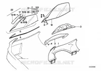 Para brezza confortable per BMW Motorrad K 100 LT dal 1986