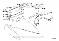 Parabrezza/pezzi montabili per BMW Motorrad K 100 LT dal 1986