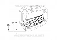 Rete per bagagli per BMW Motorrad K 100 LT dal 1986
