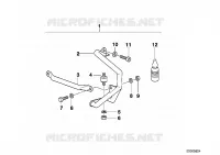 Serie di arco di protezione di motore per BMW Motorrad R 850 GS 95 dal 1996