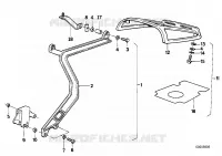 Serie portavaligie per BMW Motorrad K 100 LT dal 1986