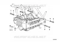 Sospensione del motore per BMW Motorrad K 100 LT dal 1986