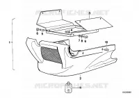 Spoiler motore per BMW Motorrad K 100 LT dal 1986