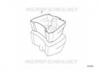 Tapeto per Top case per BMW Motorrad R 1150 GS 00 dal 1998