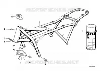 Telaio per BMW Motorrad K 100 LT dal 1986