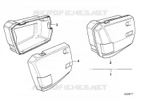 Valigia integrale per BMW Motorrad K 100 LT dal 1986